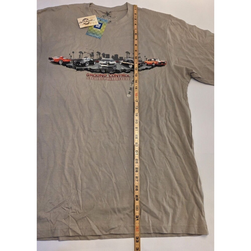 NWT Chevrolet Camaro Graphic T Shirt 3XL Tan GM Licensed American Muscle - Picture 6 of 6